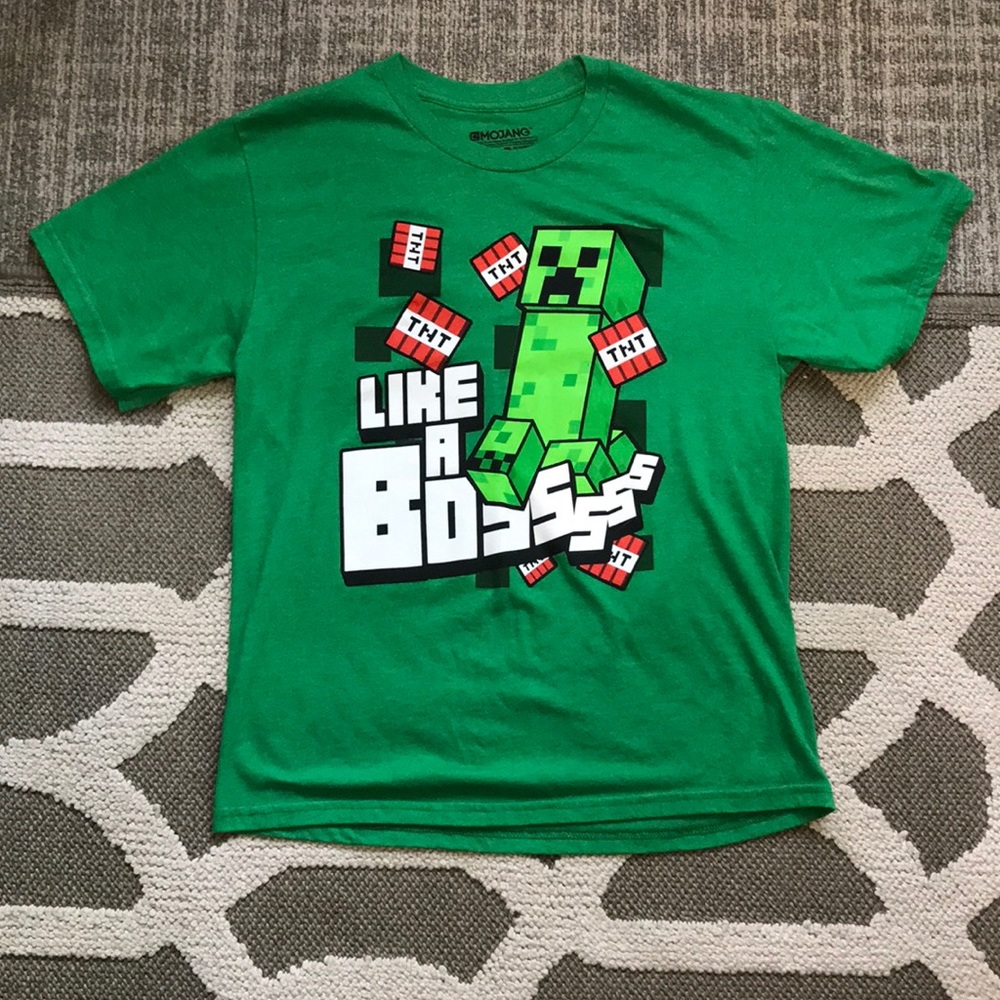 🍁Boys Minecraft Tee